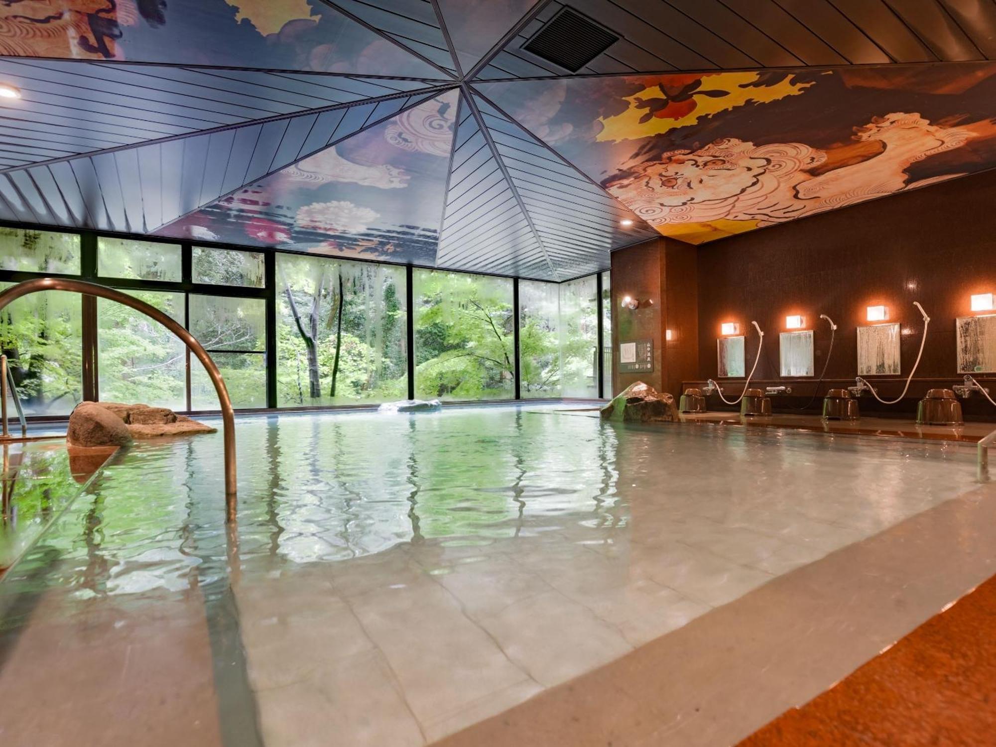 Отель Ooedo Onsen Monogatari Premium Yoshinoya Irokuen Кага Экстерьер фото