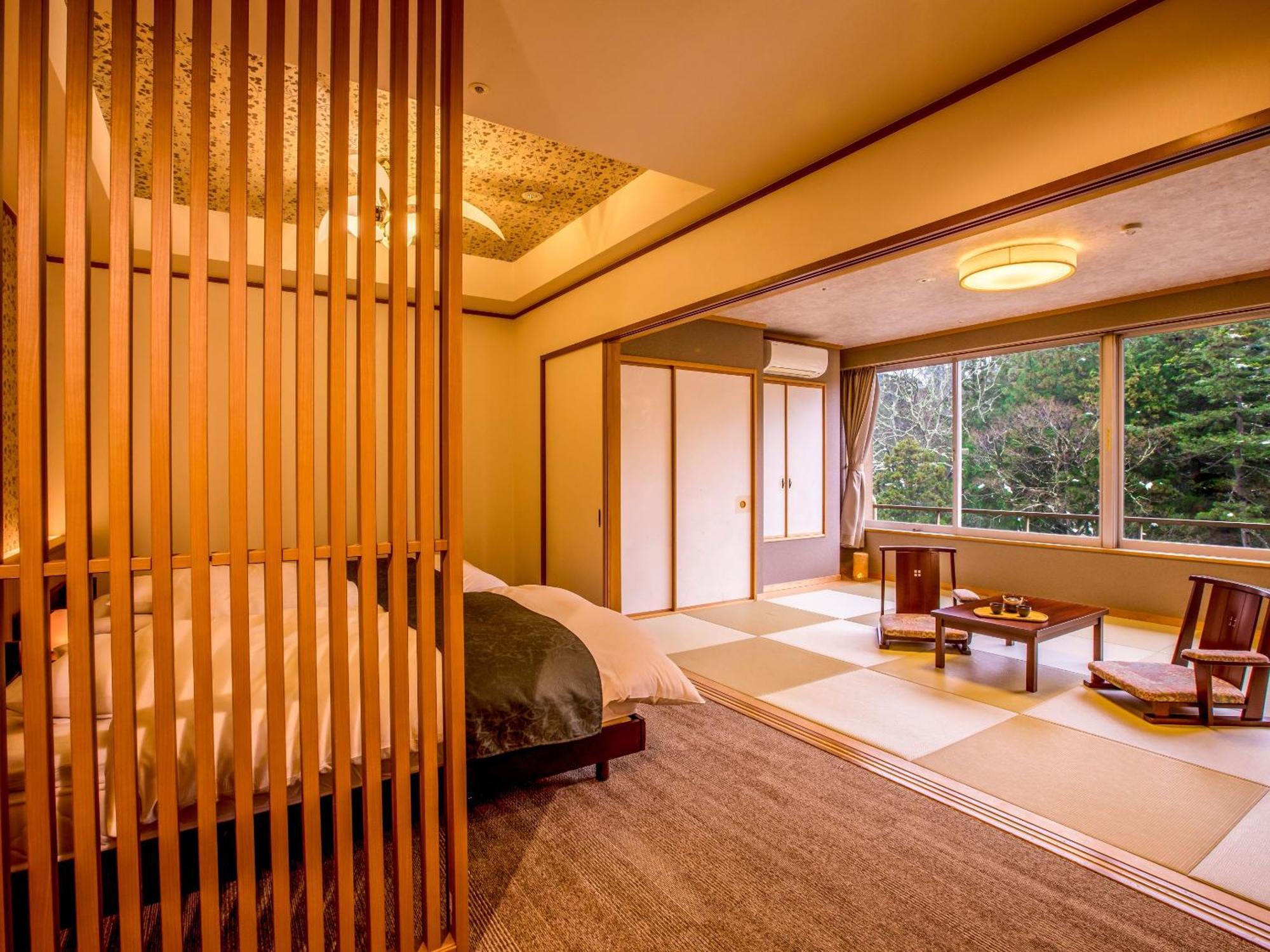 Отель Ooedo Onsen Monogatari Premium Yoshinoya Irokuen Кага Экстерьер фото