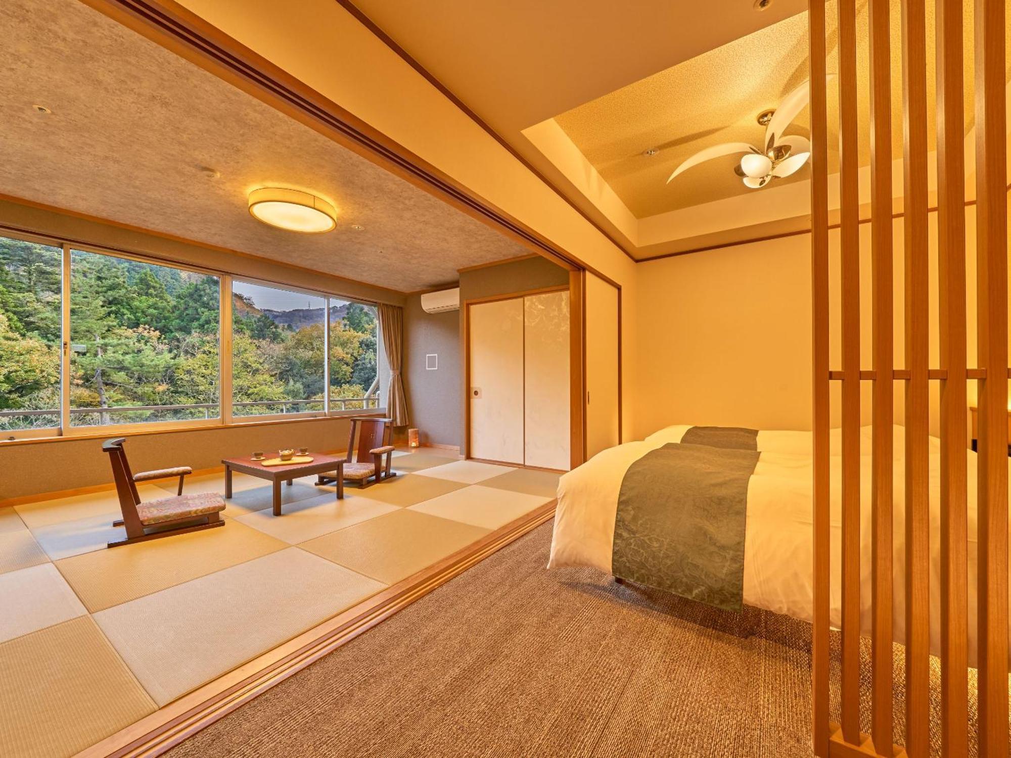 Отель Ooedo Onsen Monogatari Premium Yoshinoya Irokuen Кага Экстерьер фото
